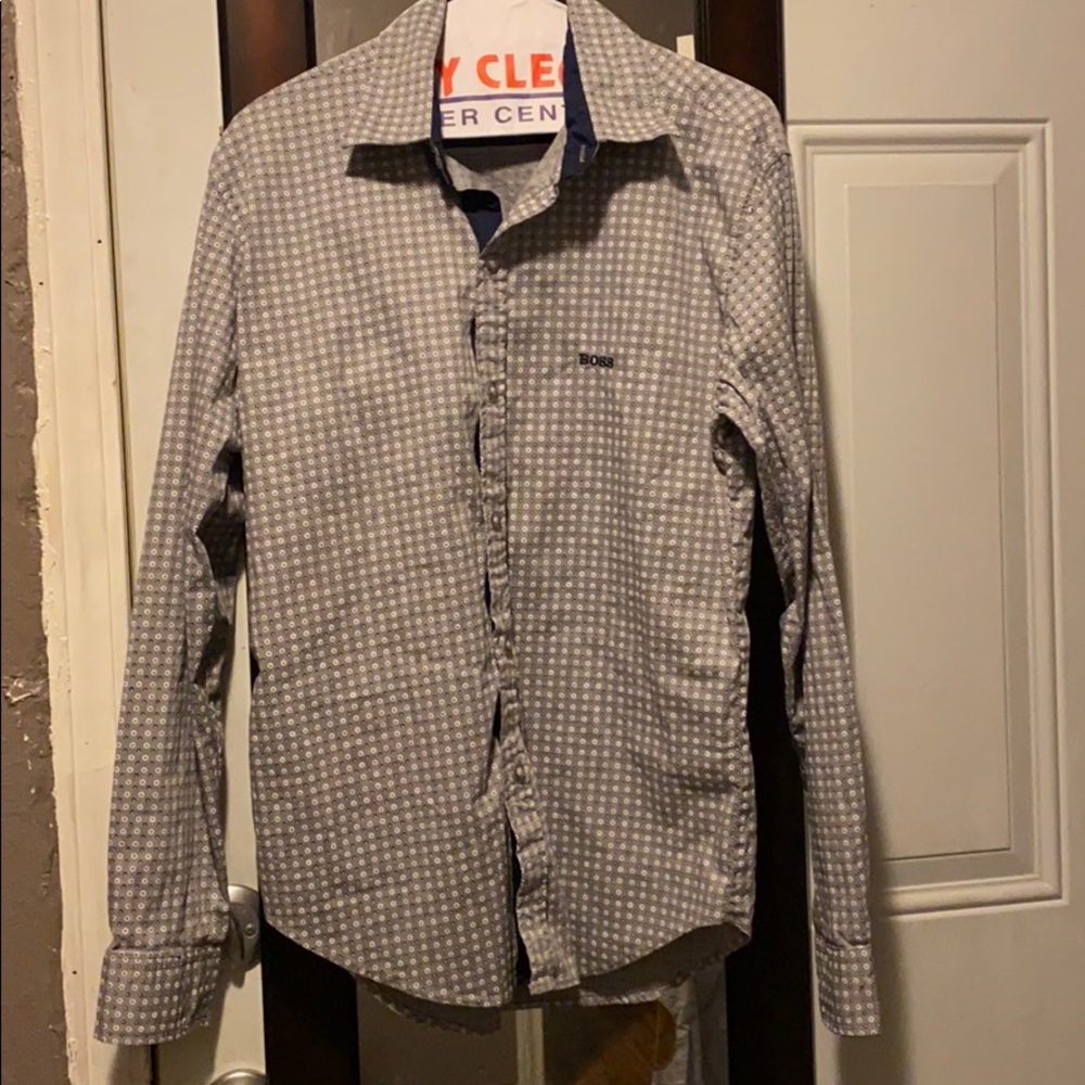 Hugo boss button down shirt
